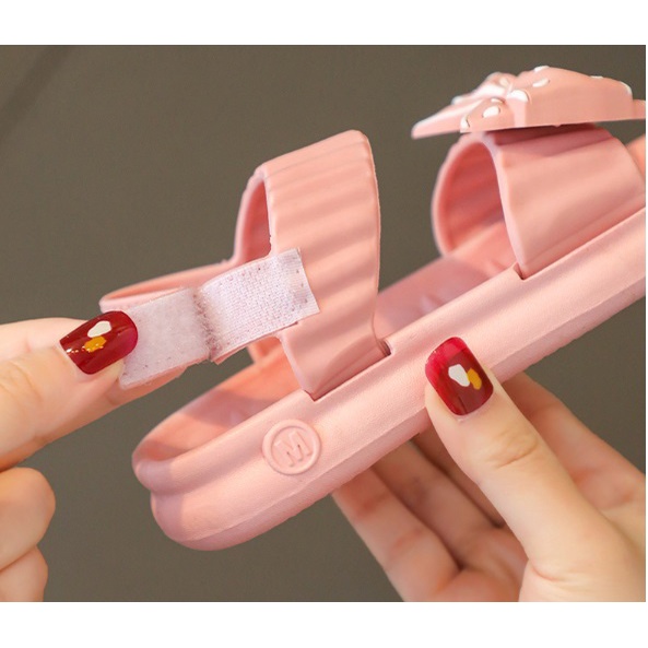 Sandal Anak Perempuan Import PITA POLKADOT JH - 1032 IMPORT NYAMAN EMPUK
