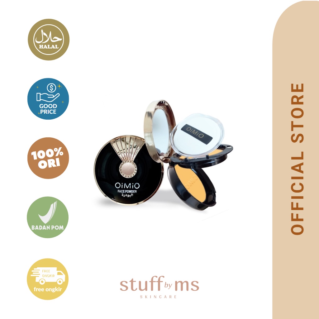SENARA (2 Lebih Hemat) Oimio Daily Cover Face Powder P134 - P134A