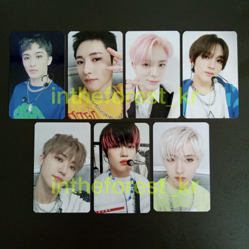 OFFICIAL PHOTOCARD NCT DREAM ALBUM GLITCH MODE PC BENEFIT MECIMA FANSIGN (MARK RENJUN JENO HAECHAN J