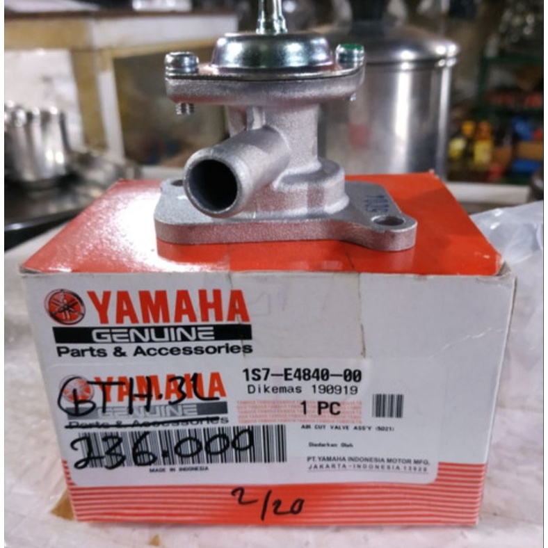 AIS Valve Air pembuangan Udara air cut Valve Assy Yamaha Jupiter MX lama old - new Jupiter MX 135 - 