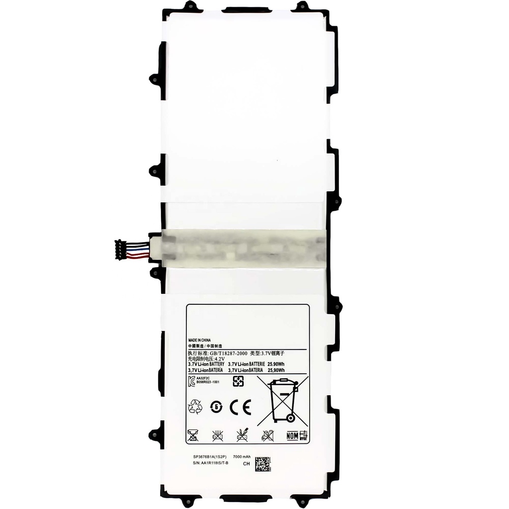 Battery Samsung Galaxy Tab 10.1 S2 N8000 N8010 N8020 N8013 P7510 P7500 P5100 P5110 P5113 Baterai Tablet SP3676B1A