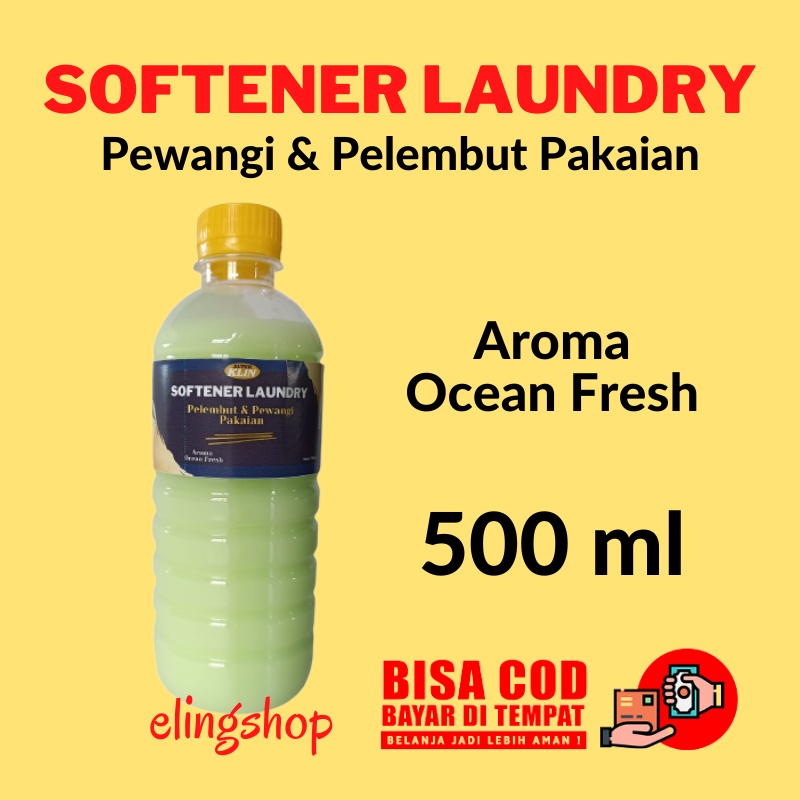 Softener Laundry Pewangi Pelembut Pakaian Wangi Tahan Lama Aroma Ocean Fresh