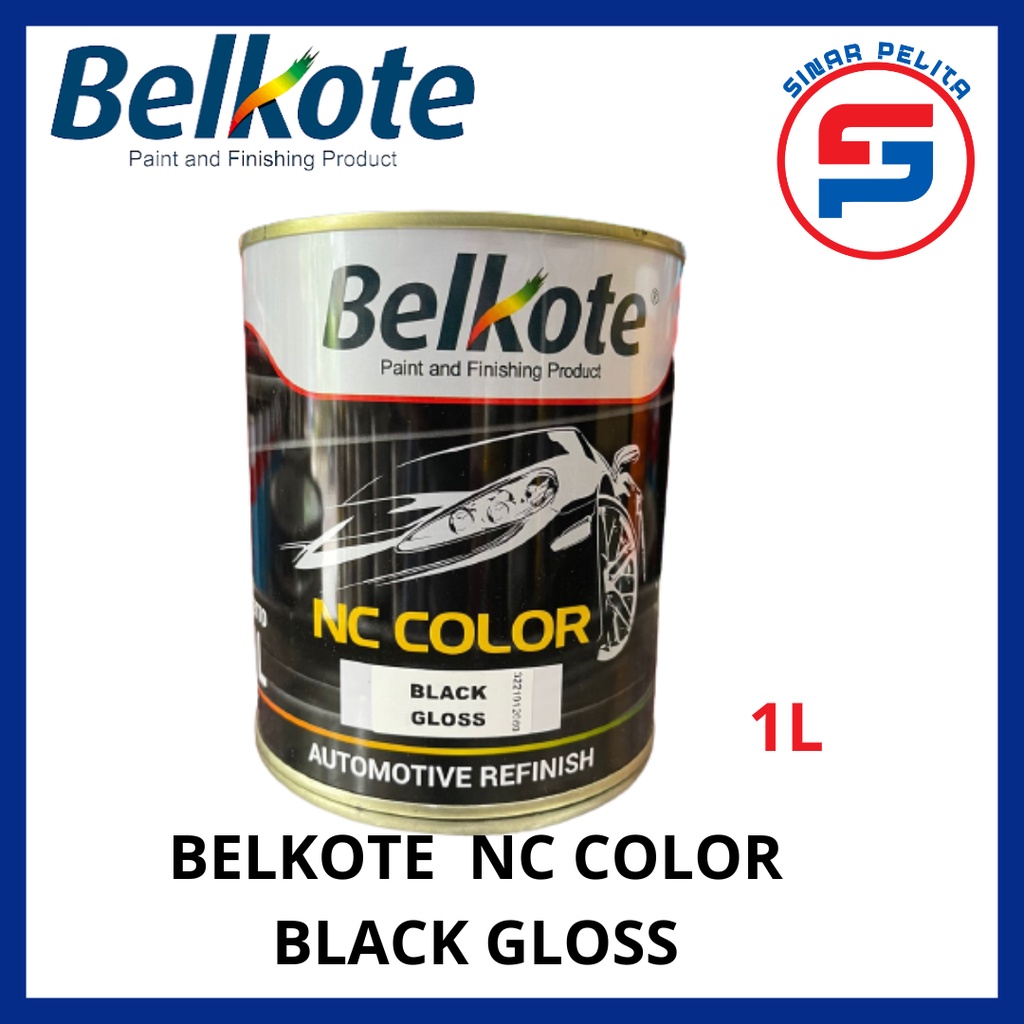 CAT BELKOTE NC COLOR BLACK GLOSS / BELKOTE HITAM / CAT NC BLACK / CAT MOBIL MOTOR / BELKOTE NC COLOR