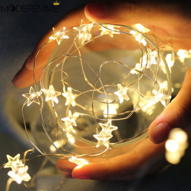 Lampu Dekorasi Taman Tangga Kamar Tidur Tahan Air Fleksibel Lampu LED String1/3M Starry Copper Wire Light Warm White Fairy String Lights Untuk Natal Tahun Baru Pernikahan Ulang Tahun