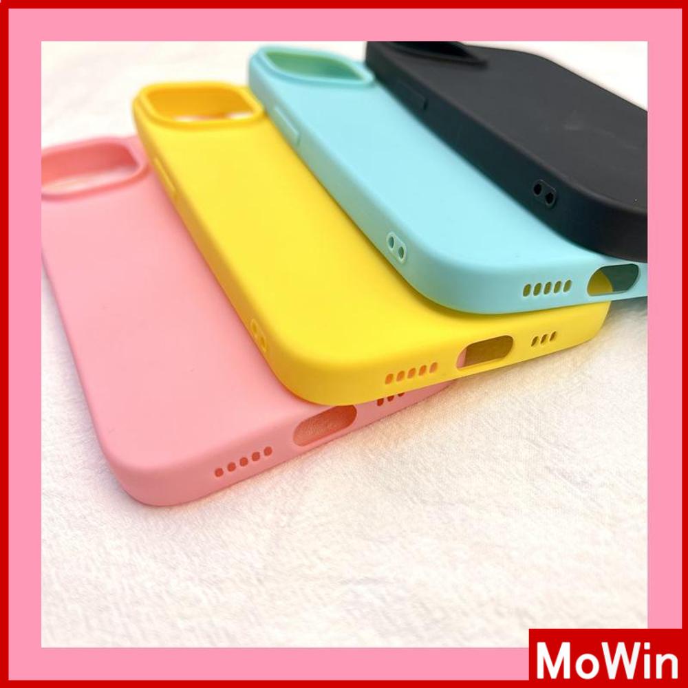 For iPhone 14 Pro Max iPhone Case Candy Color TPU Soft Case Shockproof Skin Feel Pink Yellow Blue Black Compatible For iPhone 13 Pro max 12 pro max 11 xr xs 7plus 8Plus