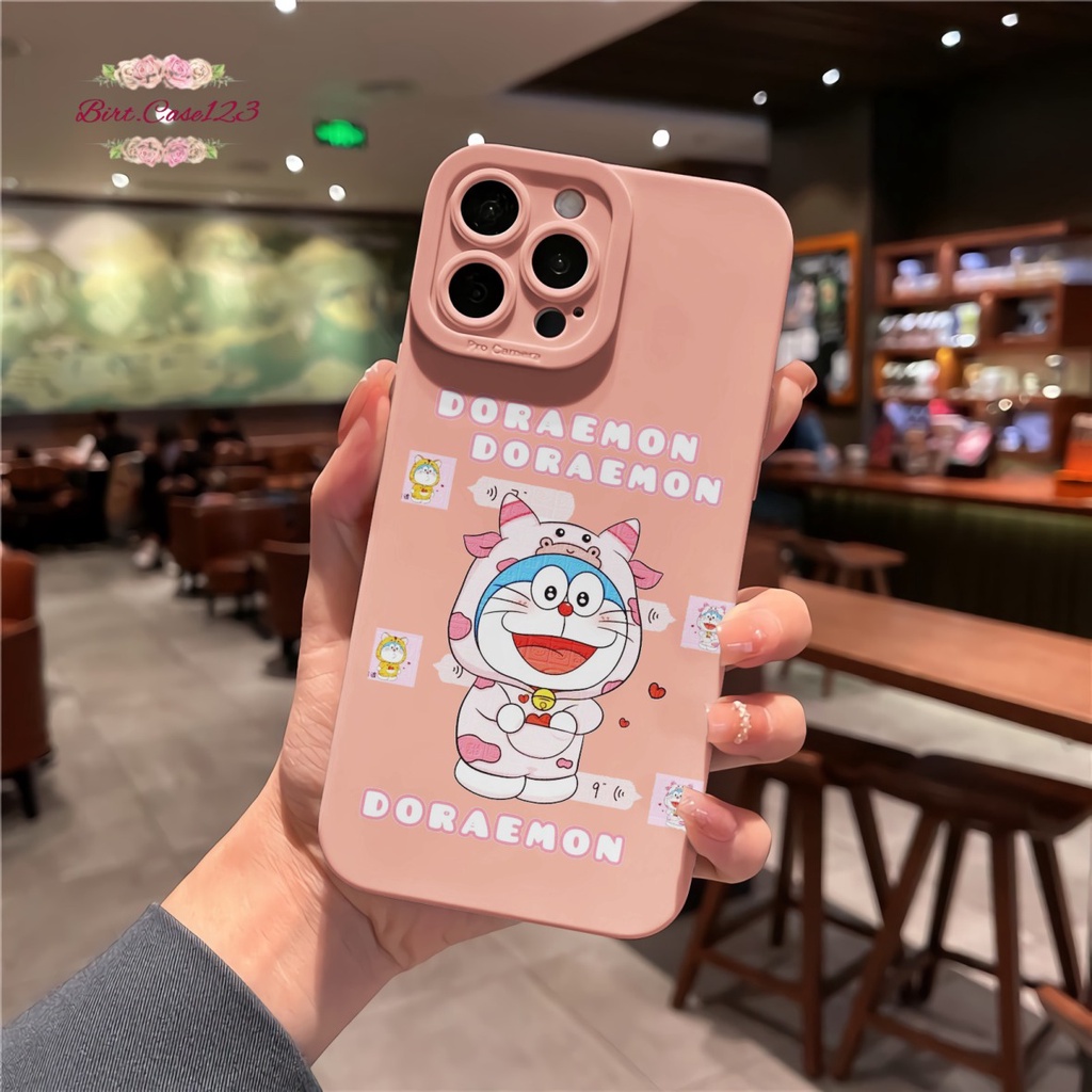 CUSTOM CASE SOFTCASE SILIKON PROCAMERA DORAEMON CUSTOM OPPO REALME VIVO XIAOMI SAMSUNG INFINIX IPHONE FOR ALL TYPE BC6854