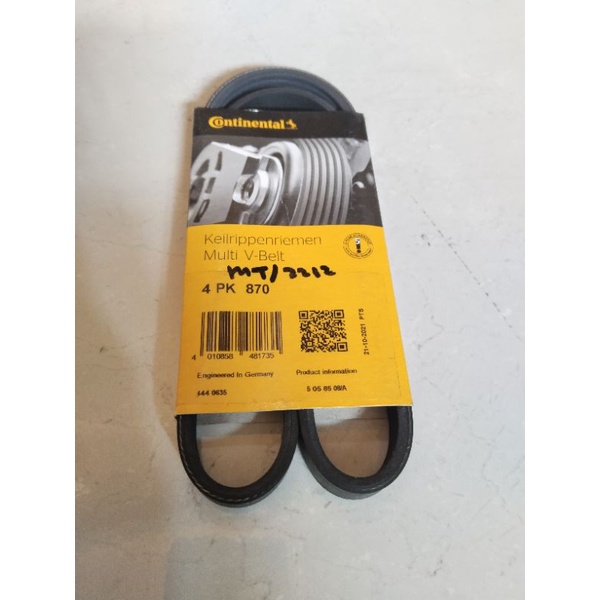 fanbelt vanbelt fan van f v ribbed belt kia picanto lama cosmo water pump pompa power steering kia c