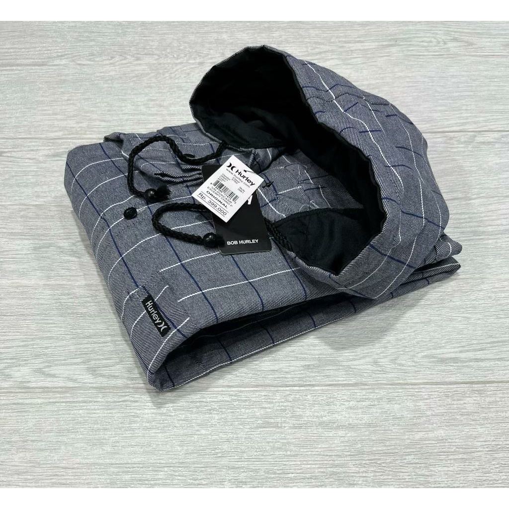 COD kameja flanel hoodie pria dan wanita lengan panjang - flanel kupluk motif kotak kotak - flanel bertopi pria