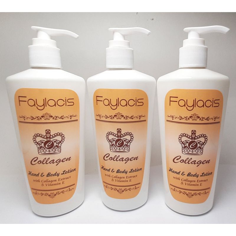 LOTION FAYLACIS COLLAGEN WHITE VIT E - Handbody Faylacis Collagen 250 Ml