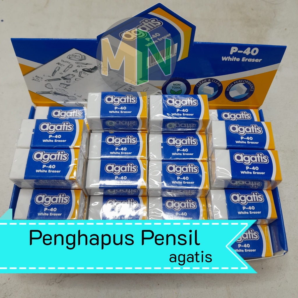 

Penghapus Pensil Putih Agatis P-40