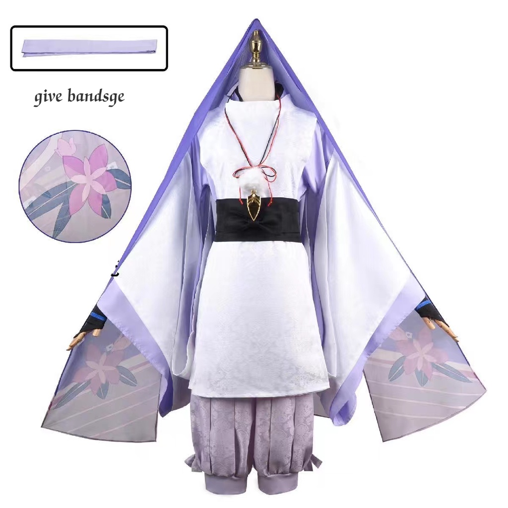 Genshin Impact Cos Costume Scaramouche Cosplay Men's Costume Comic Cartoon Wanderer C Costume Men's 