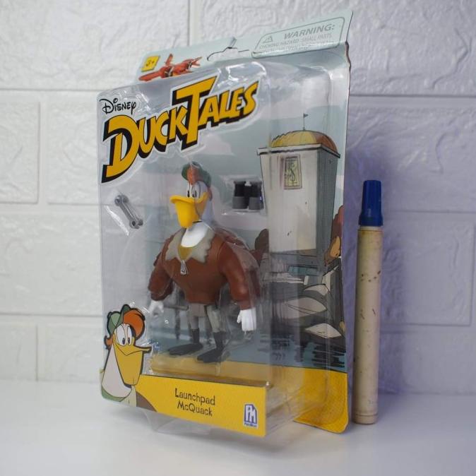 mainan action figure Launchpad mcquack Paman gober donal bebek series