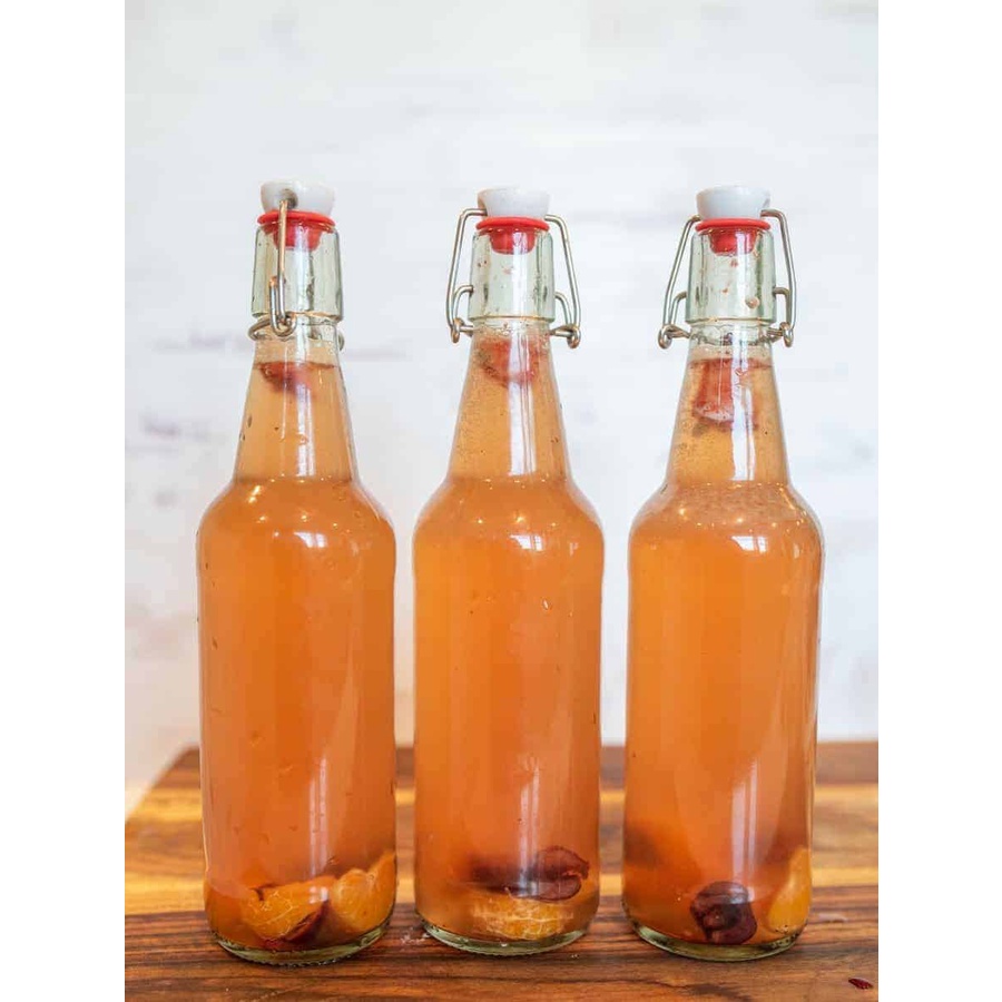 

Kombucha Kelapa Muda (Dengan daging dan air kelapa muda asli)