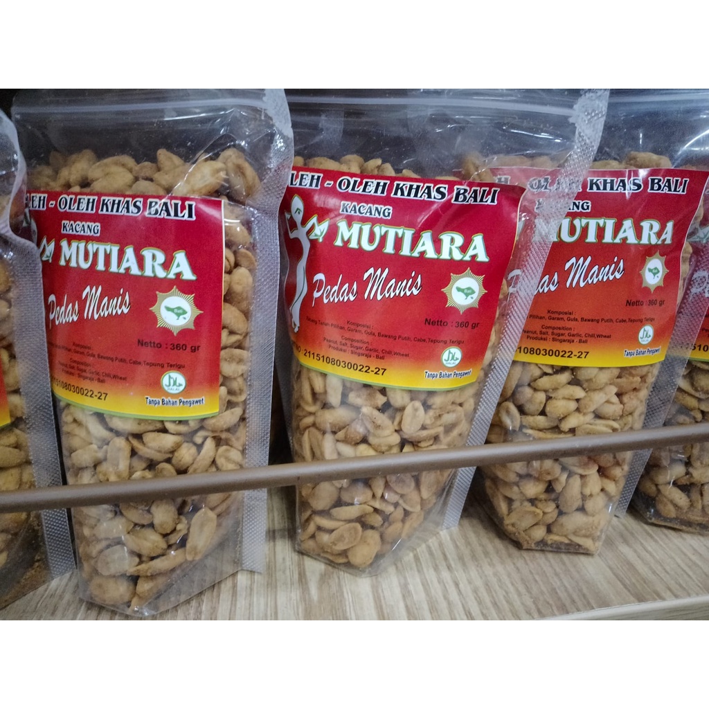 KACANG KAPRI PEDAS MANIS MUTIARA 360GR