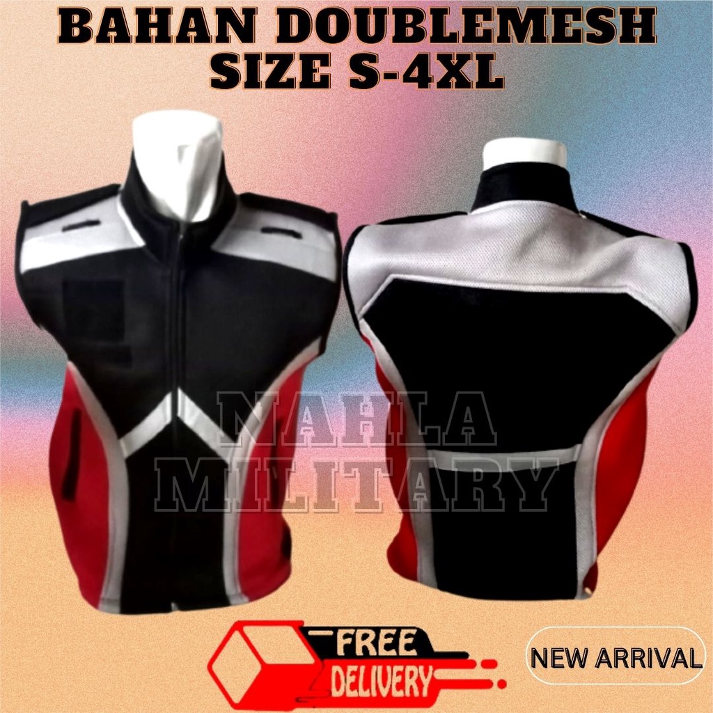 ROMPI SECURITY TERBARU/ROMPI POLOS/CUSTOM/ROMPI SATPAM TERBARU/DOUBLEMESH/TEBAL/UNISEX/ROMPI CUSTOM-