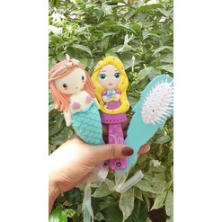 Sisir Rambut Anak Frozen Elsa Premium Hair Comb Kids 3D