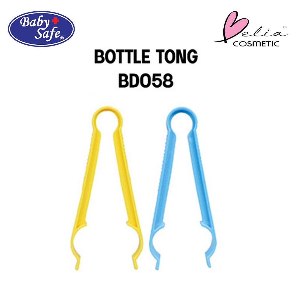 ❤ BELIA ❤ BABY SAFE BS 350 Flexible &amp; Heat Indicator Color Changing Spoon | Bottle Tong BD058 | Capit Botol | BD059 Bottle Clipper