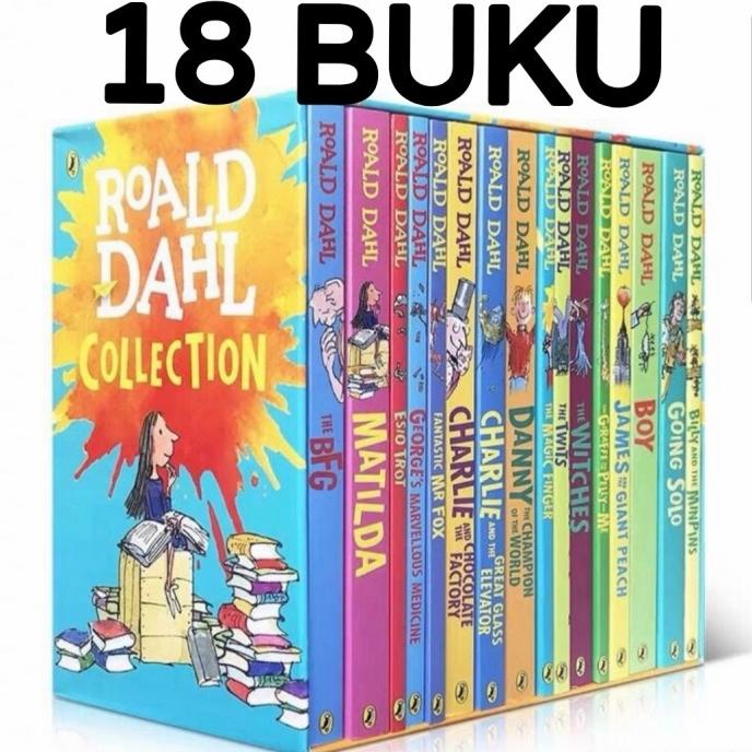 

Roald Dahl Collection Buku Anak Baru