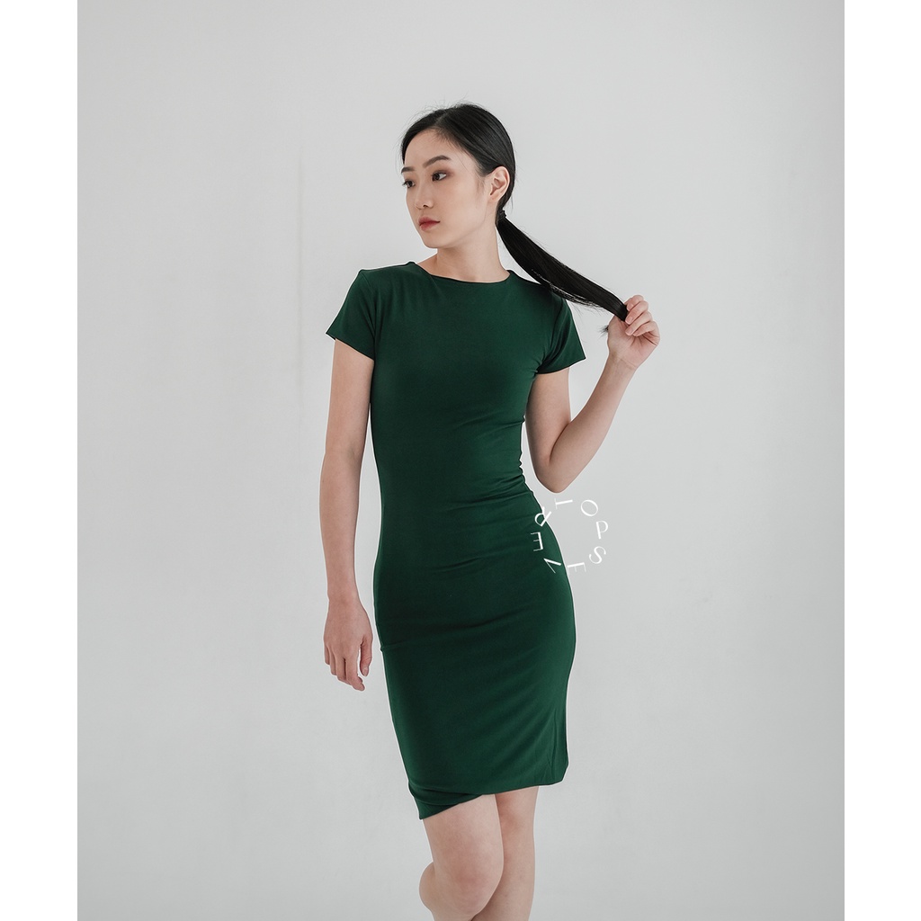 Evertops | Yura Bodycon Dress | Dress Bodycon Wanita