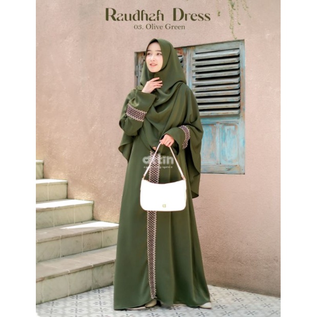 RAUDHAH DRESS BY ATTIN HIJAB (GAMIS ONLY)