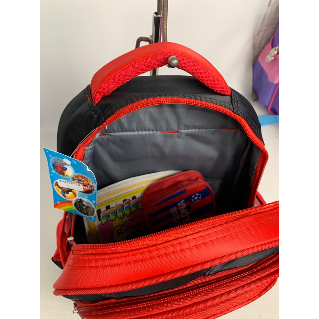 TAS SEKOLAH ANAK COWOK ALTO 14 INCH TAS ANAK LAKI LAKI ORIGINAL EMBOS GAMBAR AVENGERS SPIDERMAN TRANSFOMER