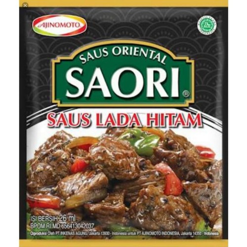 

SAORI SAUS LADA HITAM 26ML