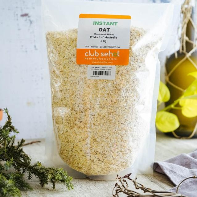 

[PRODUK KVE0T] CLUB SEHAT - INSTANT OAT 1KG SRT
