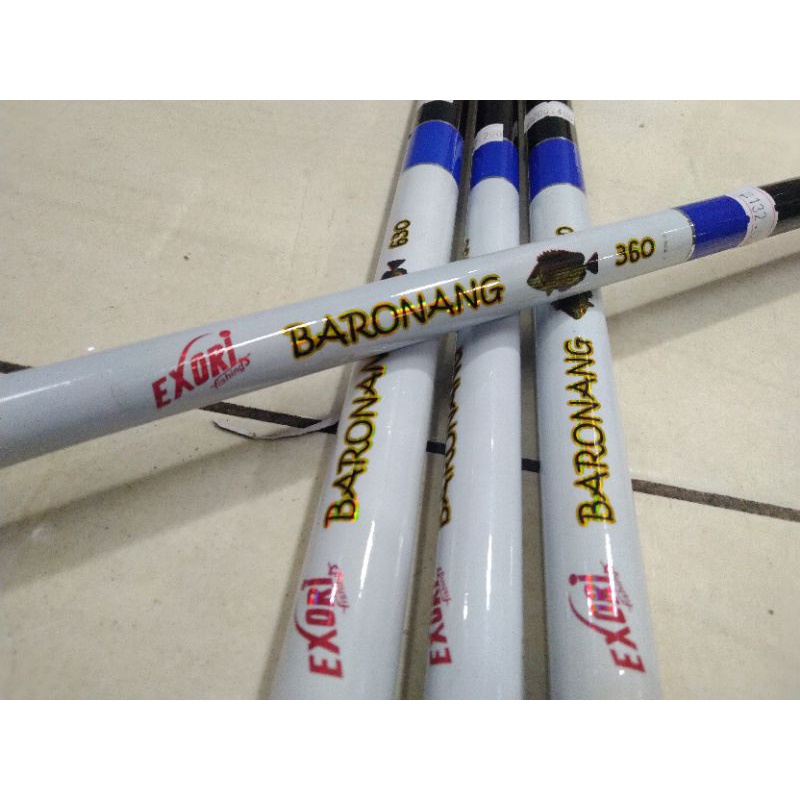 Joran Tegek EXORI BARONANG | EXORI WINDSOR | 360 | 450 | 540 | 630 | Bahan Carbon