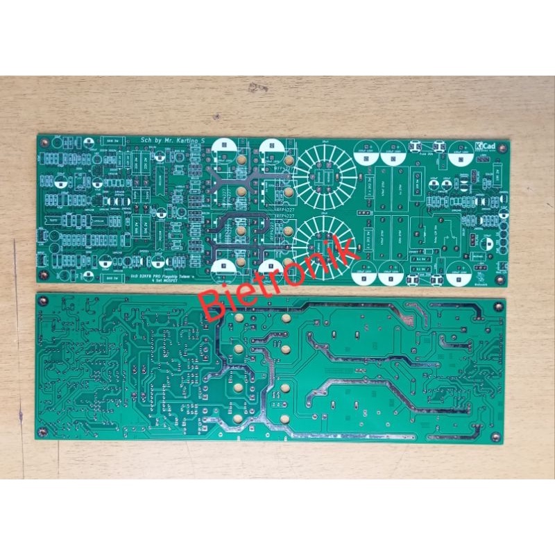 PCB UCD D2KFB PRO FLAGSHIP TOTEM 4 SET MOSFET DAUBLE LAYER
