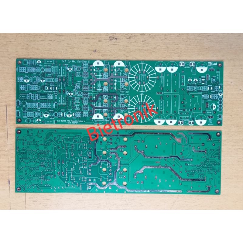 PCB UCD D2KFB PRO FLAGSHIP TOTEM 4 SET MOSFET DAUBLE LAYER