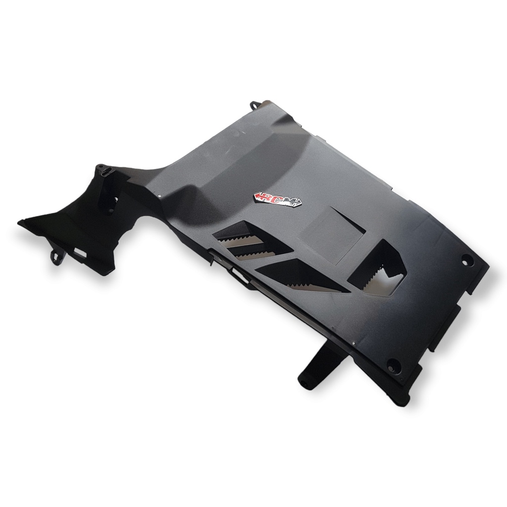 DEK BWH BAWAH TGH TENGAH COVER UNDER BODY BODI LANTAI BORDES BOARD REST DEK BAWAH PIJAKAN KAKI KOLONG LUMPUR HONDA VARIO 125 150 NEW BARU 2018 K59J K60R BEST QUALITY BAHAN TEBAL JAMINAN KUALITAS