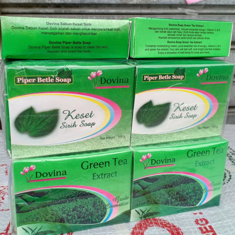 DOVINA Sabun Keset Sirih - Grentea Extract - LUSINAN