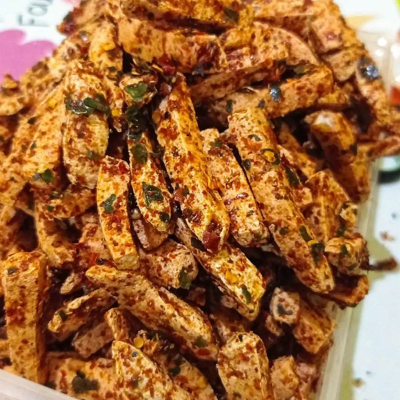 

Basreng 1 kg Pedas Daun Jeruk 1KG Bumbu Melimpah Kriuk Renyah Gurih