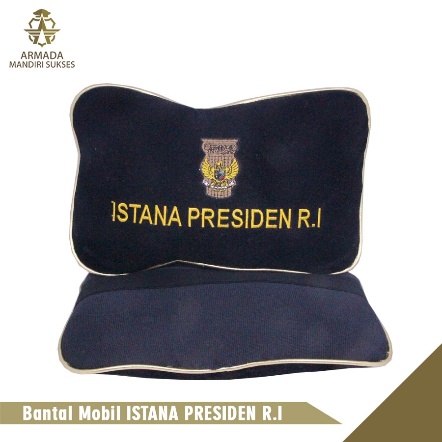 Bantal Mobil Istana Presiden - Bantal Leher Istana Presiden