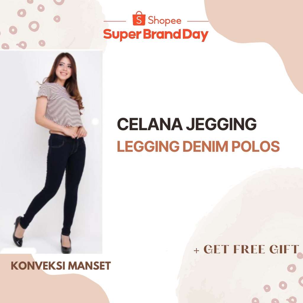 CELANA JEGGING JEANS ALL SIZE BISA COD