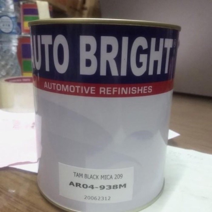 Cat Hitam Black Metallic / Auto Bright Tam Black Mica 209 Cat Toyota