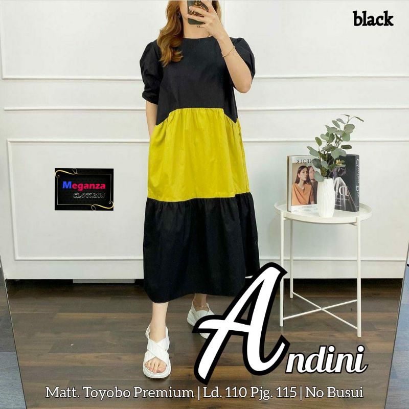 ANDINI GAMIS MIDI TERBARU BY MEGA