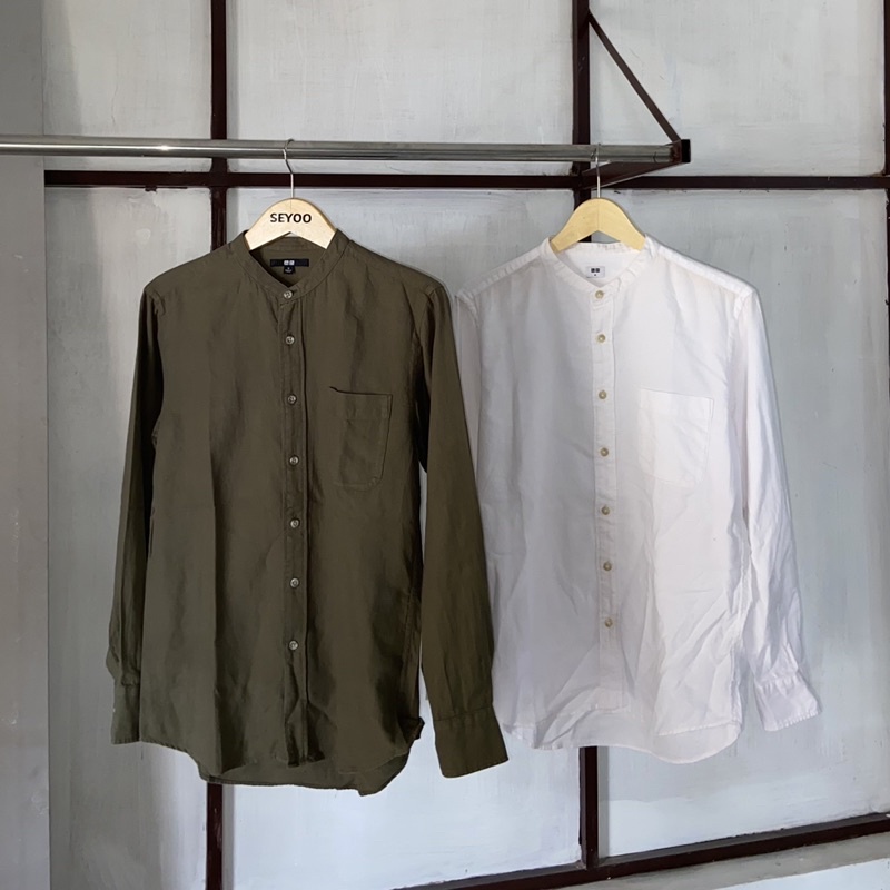 KEMEJA UNIQLO SHANGHAI SECOND
