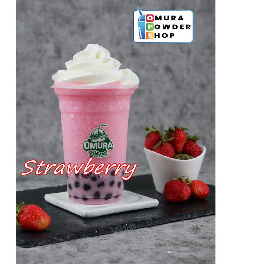 

Diskon✔️Bubuk Minuman Rasa Strawberry/Stroberi 500 GR Omura Blend|RA7