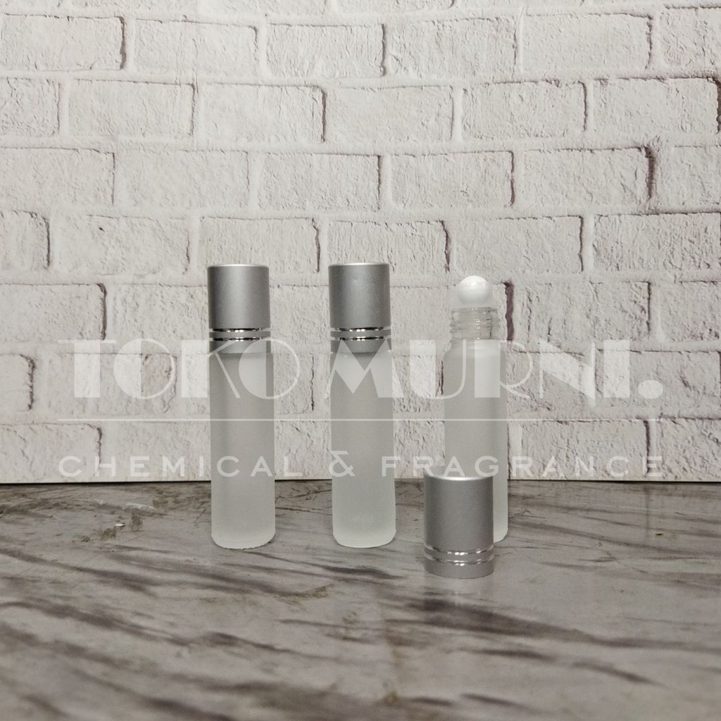 Botol Parfum Doff Silver 8ml (roll on)