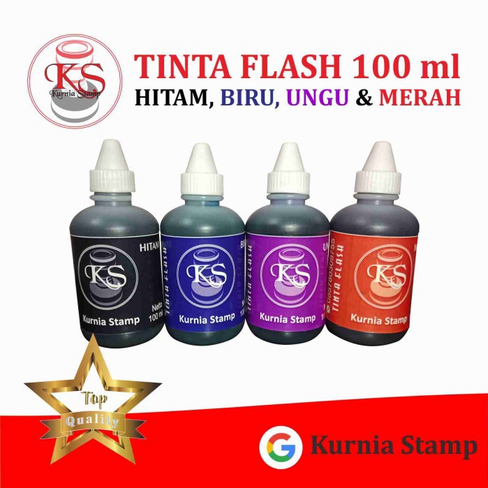 

Tinta Tinta Flash Isi 100 Ml