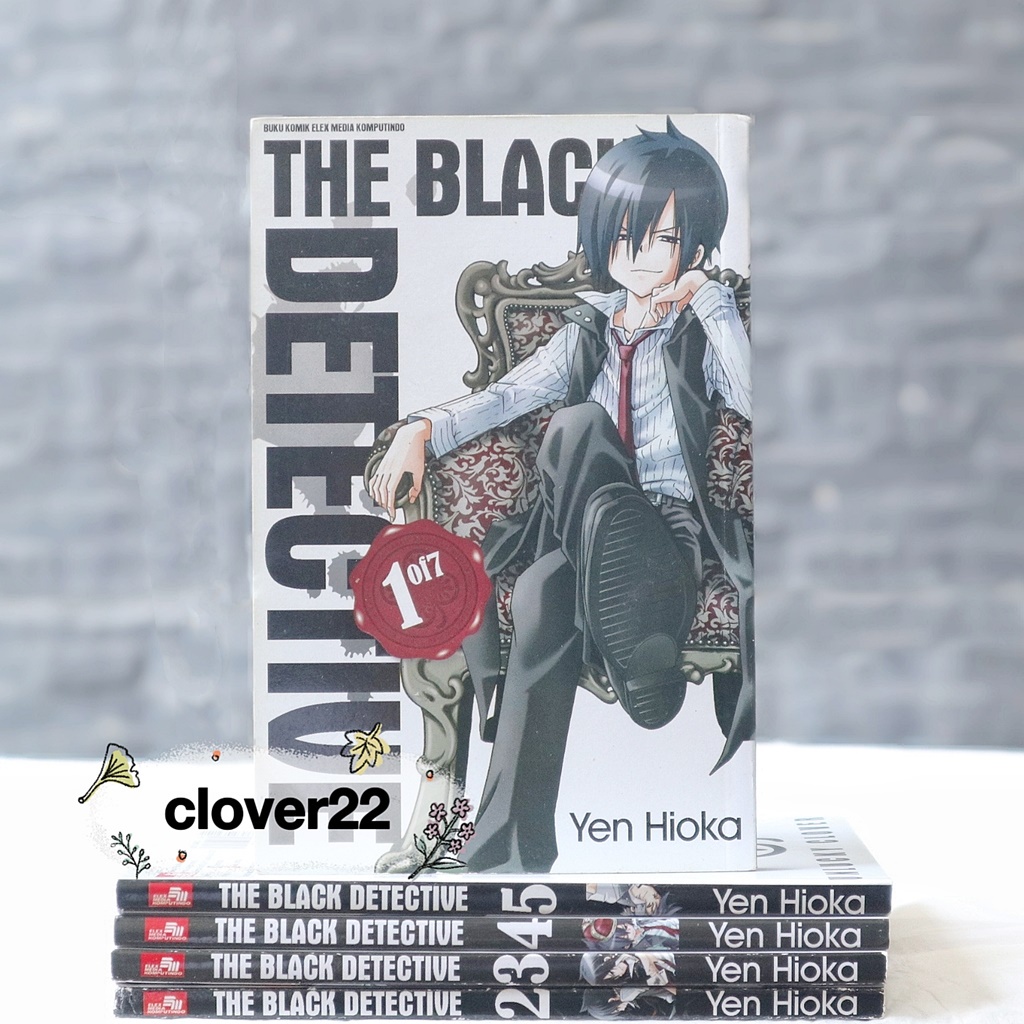 Komik The Black Detective Vol.1-5 by YEN HIOKA