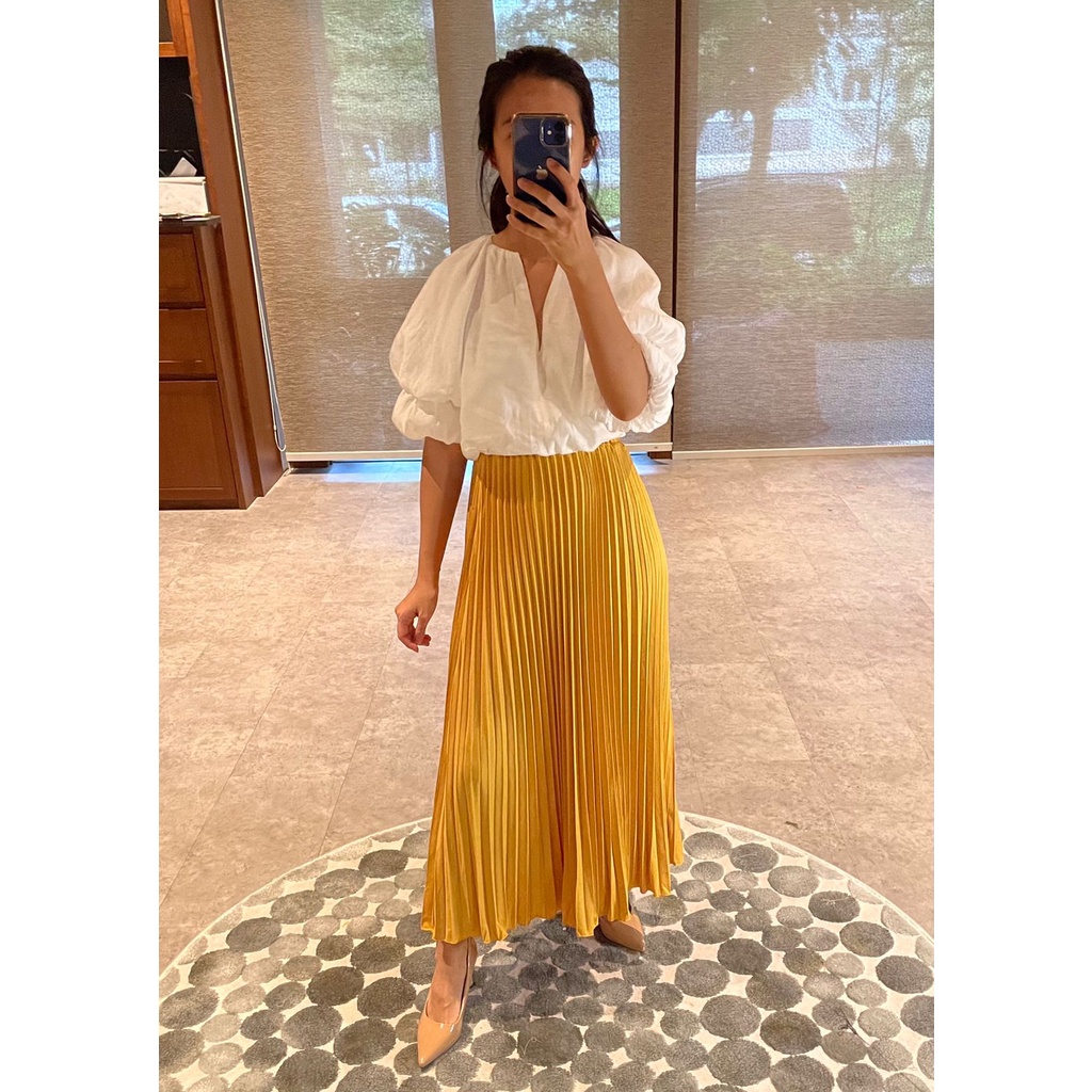 (01) MBL Rok Plisket Classic Pleated Skirt Dewasa Standard / Rok Plisket Mayung