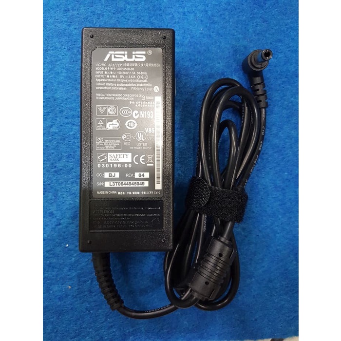 CHARGER / ADAPTOR LAPTOP ASUS 19V 3.42A ORIGINAL