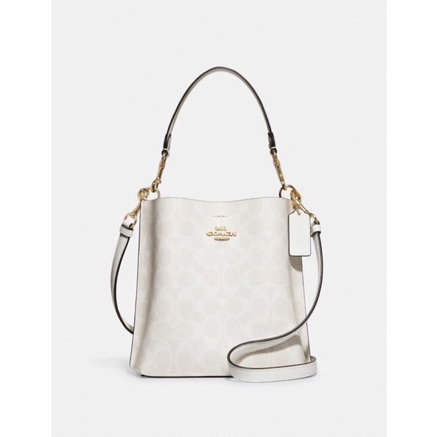 Coach Mollie Bucket Bag 22 In Signature Chambray (CA582)