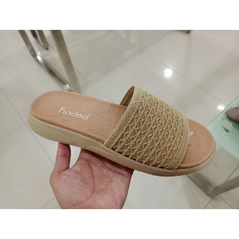 Sandal Flat fladeo/Sandal Slide wanita Fladeo/Sandal selop fladeo