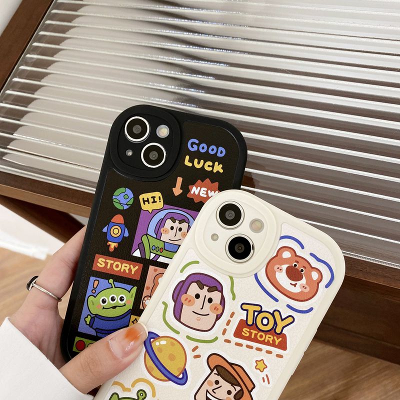 Toy Story Black Soft Case OPPO A9 A5 A31 A53 A33 2020 A7 A5S A12 A11K F9 F11 A15S A35 A52 A92 A54 A36 A96 A83 A57 A3S A16 A1 Pro Reno 35 6 7Z 9 Telepon Hitam Case Pria Man