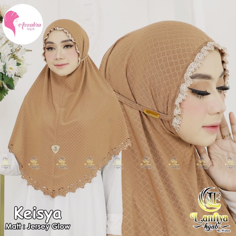 Restockk Keisya Hijab Instan ori azzahra