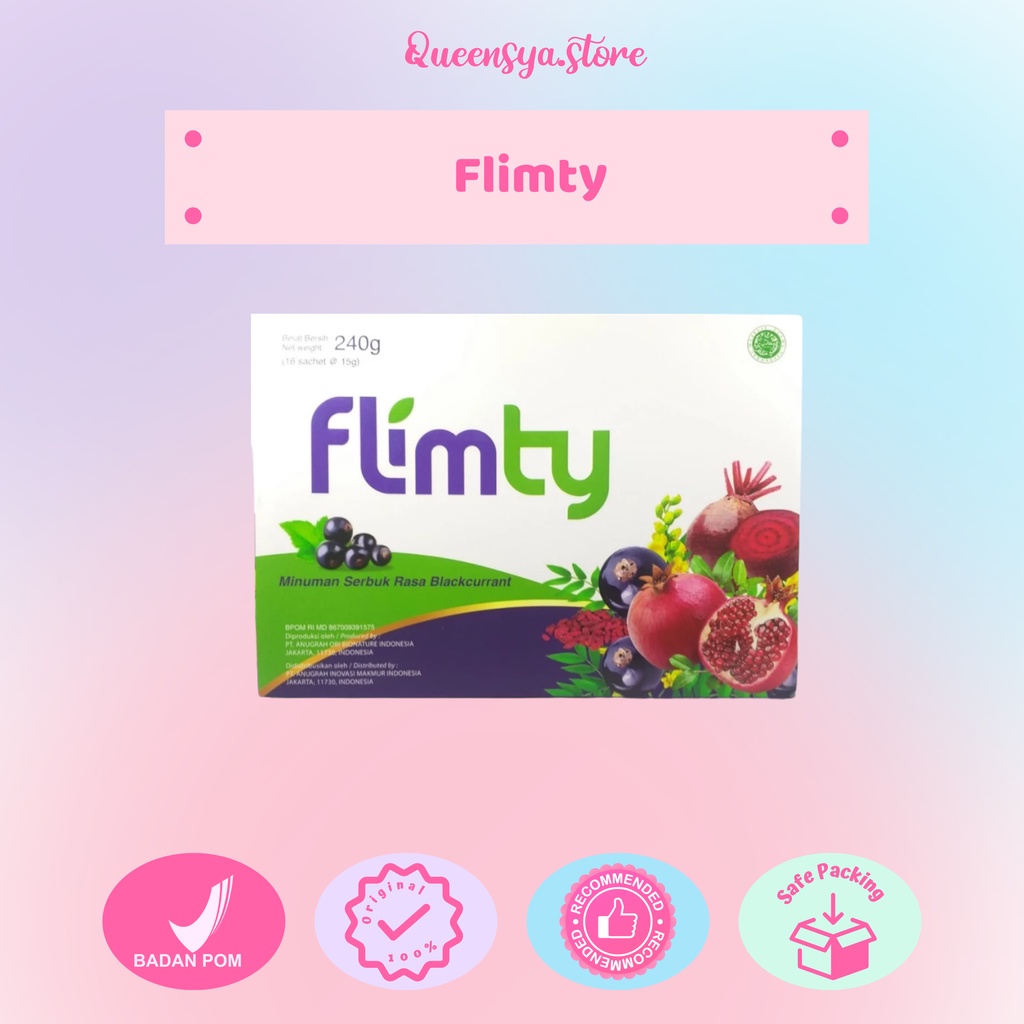 

Flimty Fiber - 1 Box (isi 16 sachet) Antioksidan