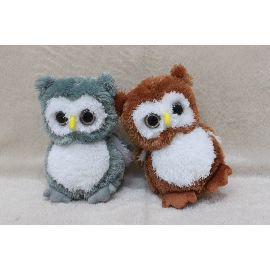 Boneka Standing Owl Lucu Ukuran M dan L
